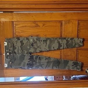 Camouflage cargo pants